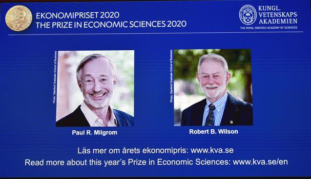 Paul Milgrom y Robert Wilson ganan el Premio Nobel de Economía