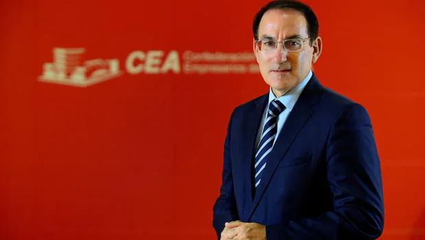 González de Lara, presidente de la CEA: «Andalucía no  puede permitirse otro confinamiento»