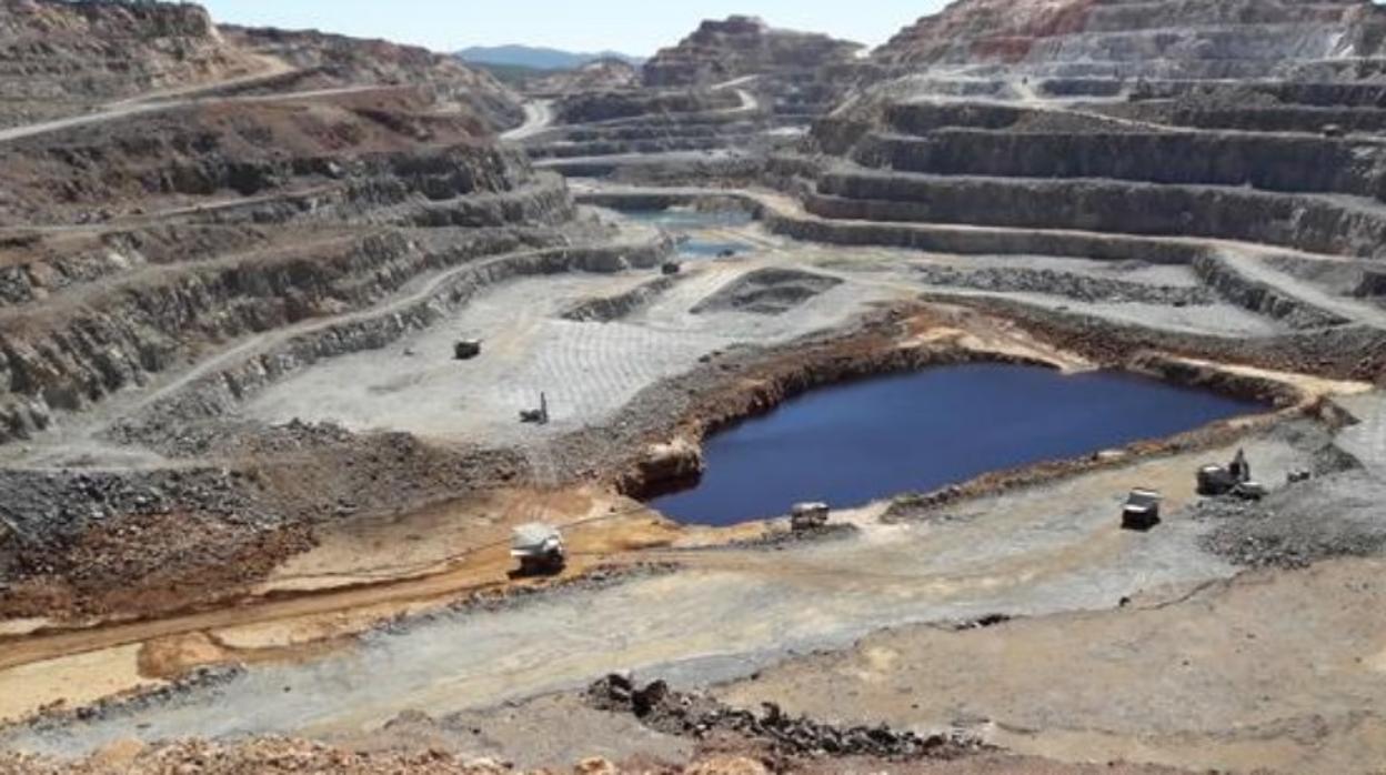 Imagen del yacimiento de Riotinto, que explota Atalaya