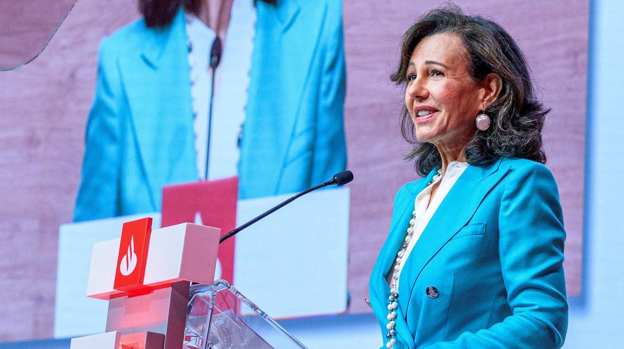 Ana Botín, presidenta de Banco Santander