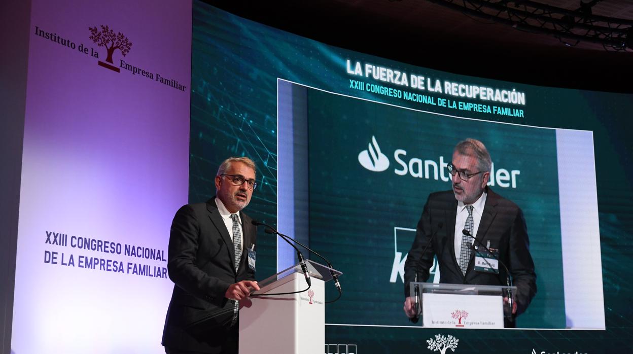 Marc Puig, en la clausura del congreso esta mañana