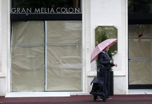 Hotel Gran Meliá Colon cerrado en Sevilla por coronavirus