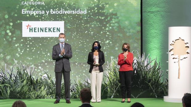 Heineken España recibe el Premio Europeo de Medio Ambiente de la Fundación Biodiversidad