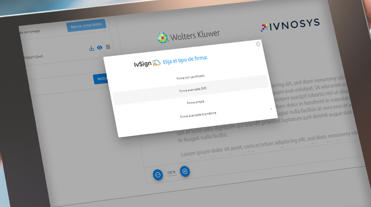 Wolters Kluwer Tax &amp; Accounting España integra la firma y el certificado digital de Ivnosys