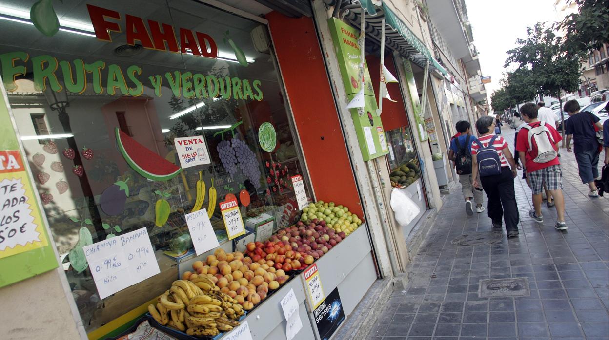 Frutería en Valencia