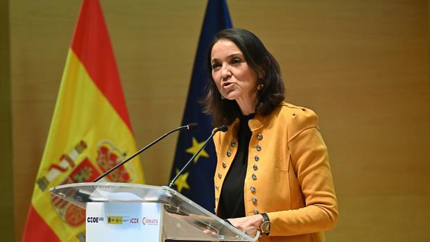 La ministra Reyes Maroto pide a la Junta que «se mueva» con Abengoa: «No podemos dejarla caer»