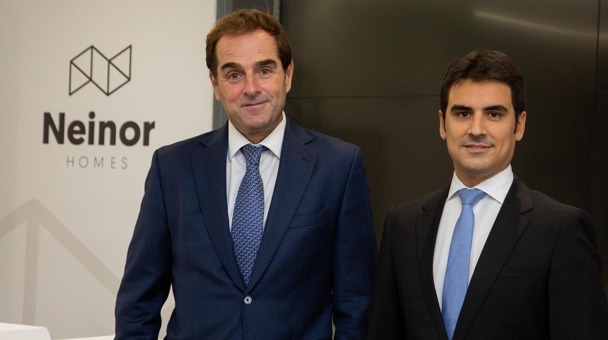 Borja García-Egotxeaga y Jordi Argemí, CEO y CEO adjunto de Neinor