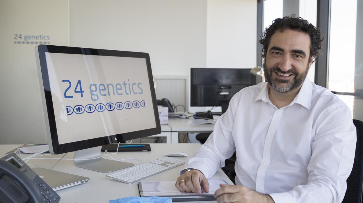 Nacho Esteban, fundador y CEO de «24Genetics»