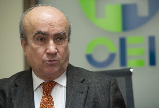 Mariano Jabonero, secretario general de la OEI, durante la entrevista