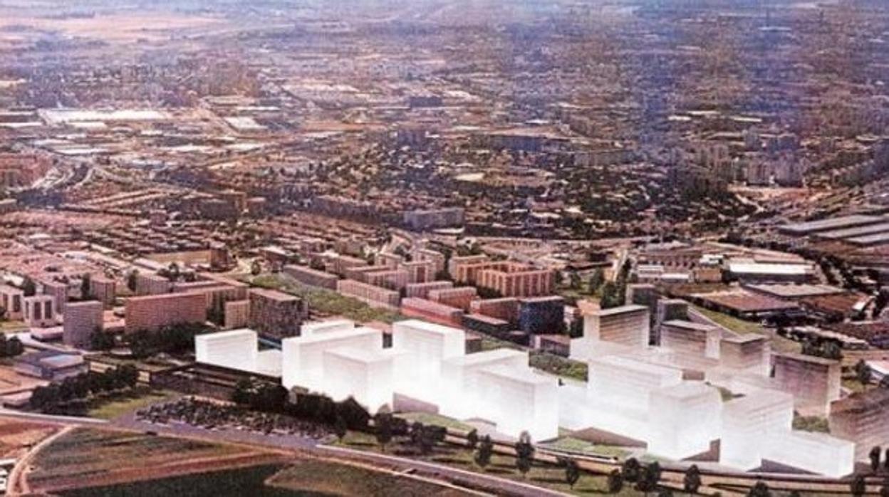 Bolsa de suelo de 500.000 metros cuadrados en Sevilla con la que Inversión Corporativa, presidida por Felipe Benjumea, habia