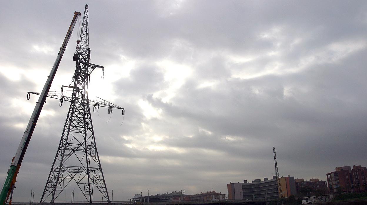 Torres de alta tensión