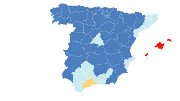 Estas son las provincias que más riqueza perdieron en 2020