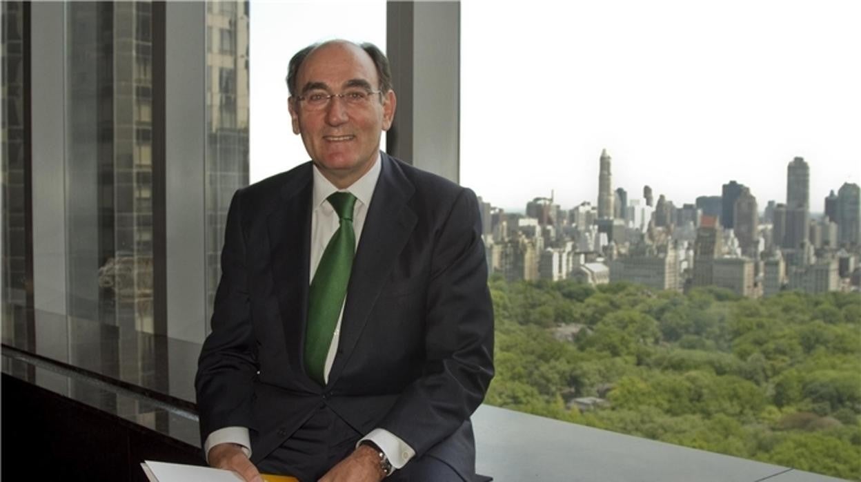 El presidente de Iberdrola, Ignacio Galán, en una reciente visita a Nueva York