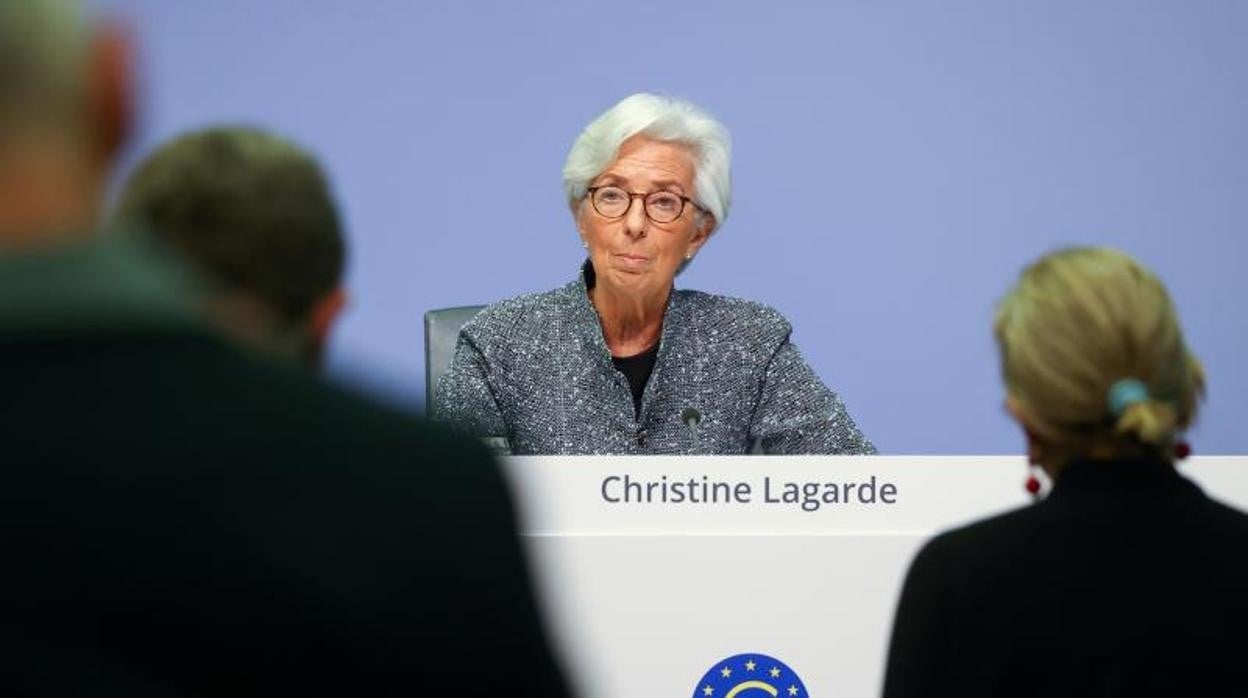 Christine Lagarde, presidenta del BCE