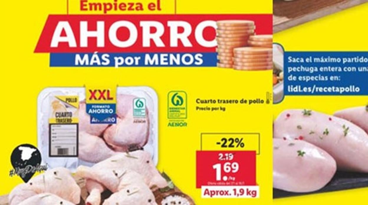 COAG denuncia ofertas «abusivas» de pollo en el sector de la distribución que vulneran la ley