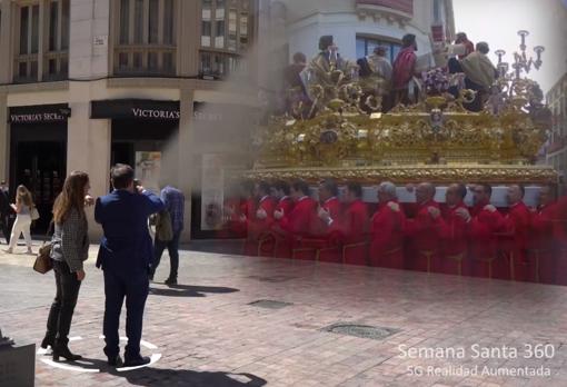 De procesión con el móvil: la realidad aumentada llega a la Semana Santa