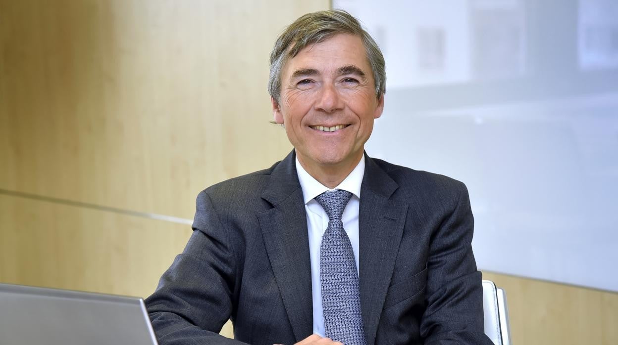 El presidente del grupo Lar, Miguel Pereda