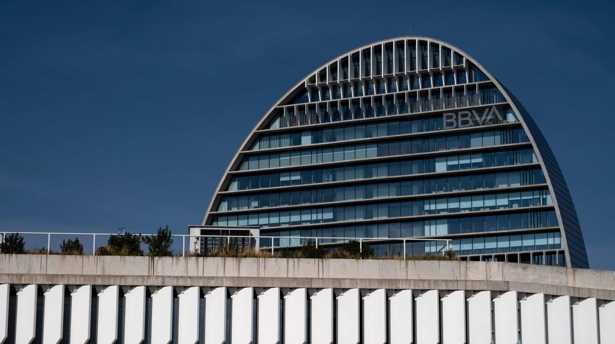 La sede de BBVA en Madrid