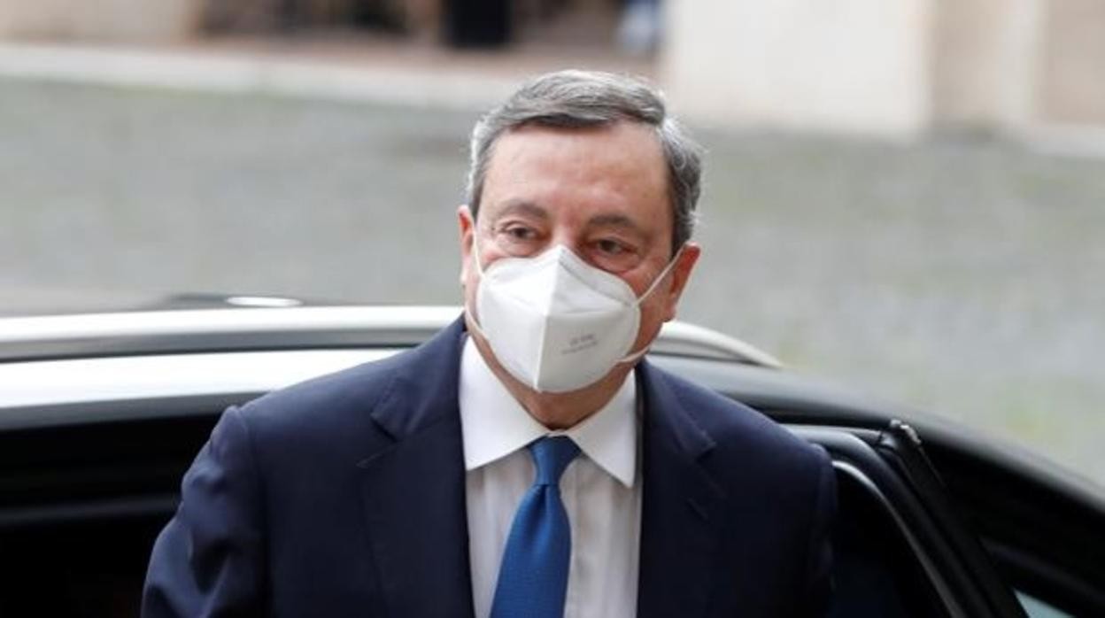 El primer ministro de Italia, Mario Draghi