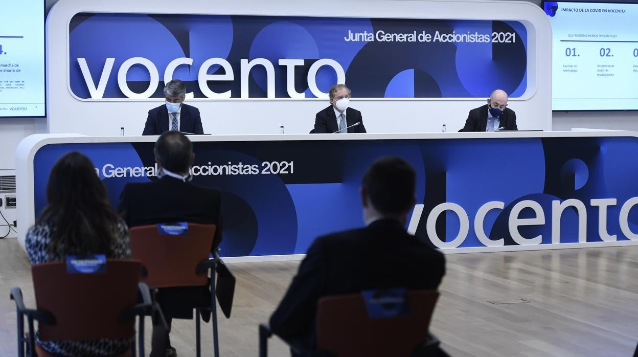 El consejero delegado del grupo, Luis Enríquez, y el presidente de Vocento, Ignacio Ybarra, han desgranado la estrategia de la compañía en 2021