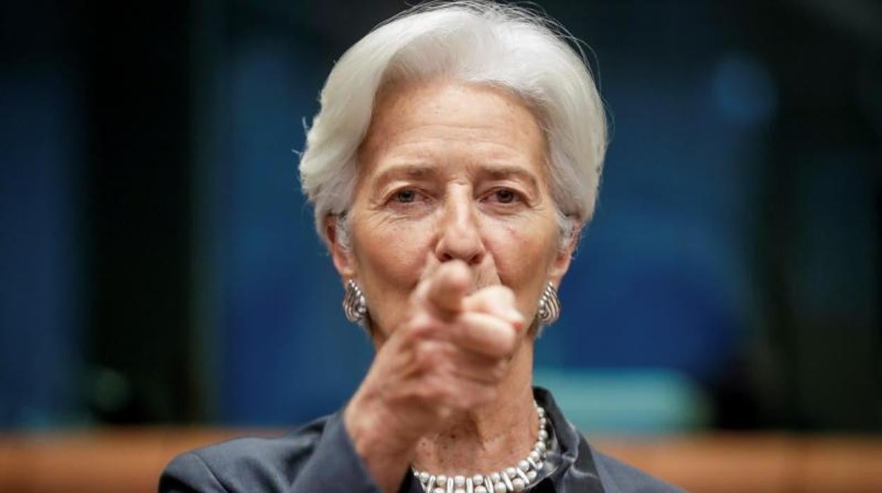 La presidenta del BCE, Christine Lagarde