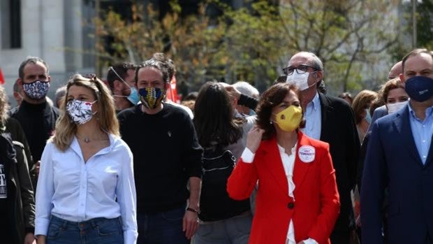 El Gobierno PSOE-Podemos toma el Primero de Mayo como la última bala ante las elecciones