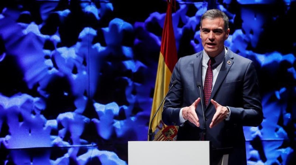 El presidente del Gobierno, Pedro Sánchez