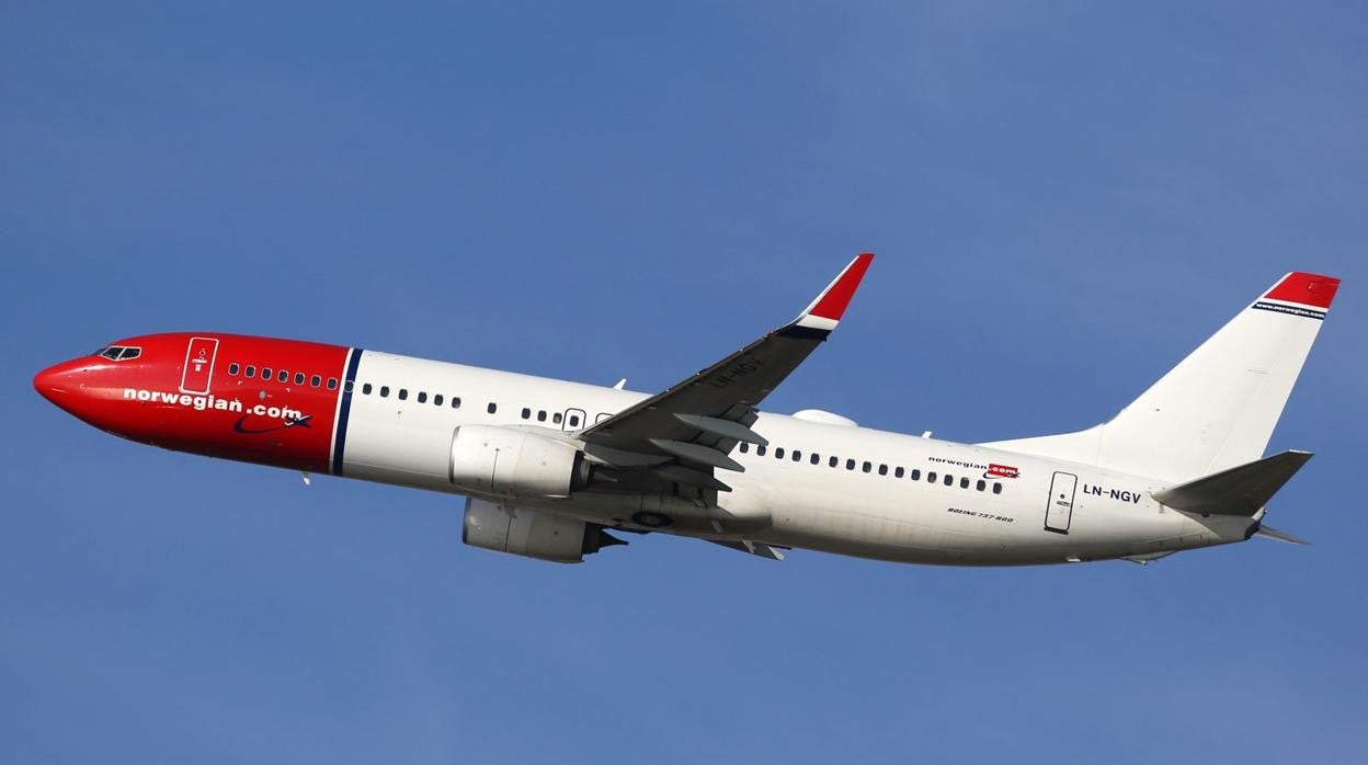 Un avión de Norwegian