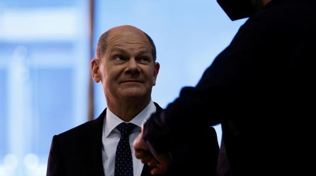 El ministro de Finanzas y candidato del Partido Socialdemócrata (SPD), Olaf Scholz