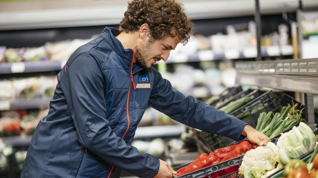 Trabajador de Aldi