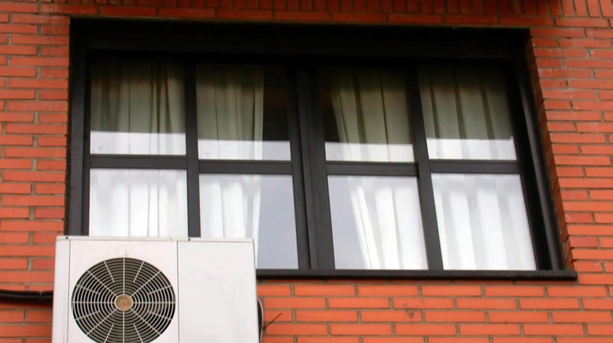 Vivienda con aire acondicionado