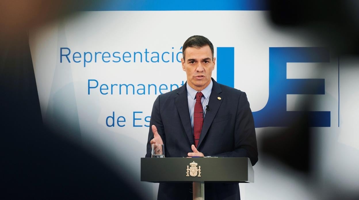 El presidente del Gobierno, Pedro Sánche