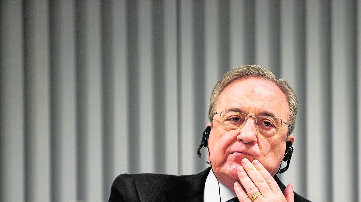 El presidente de ACS, Florentino Pérez