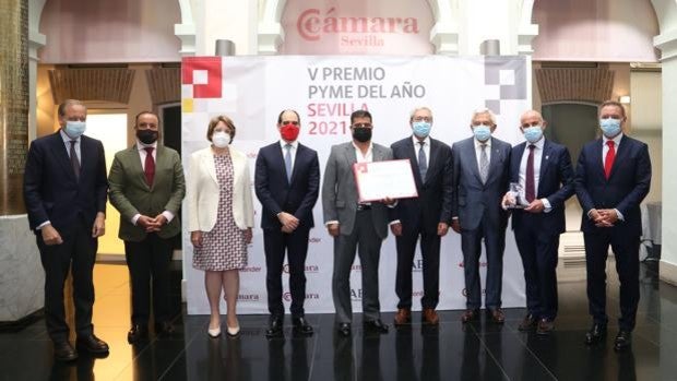 La empresa nazarena General Machines Technology, Premio Pyme del año de Sevilla