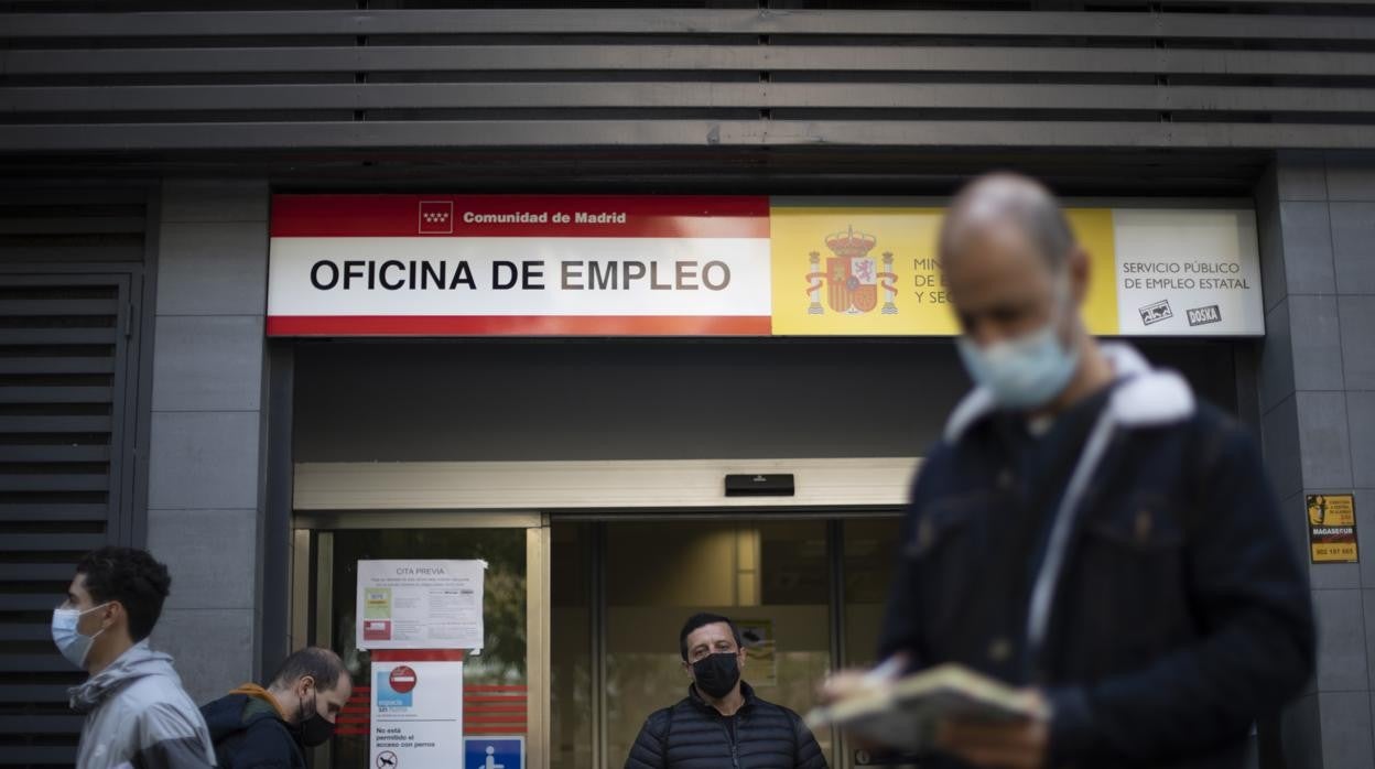 Oficina de empleo donde se registran las personas en ERTE