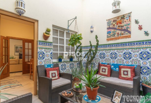 Patio de vivienda en venta en Puerto Real