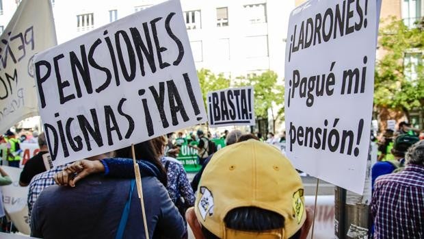Las pensiones contributivas subirán en 2022 un 2,5%