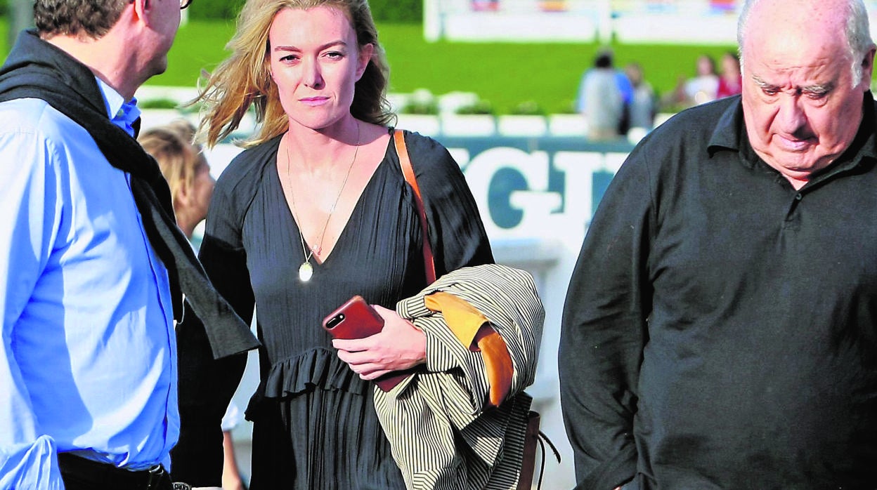 Pablo Isla, Marta Ortega y Amancio Ortega