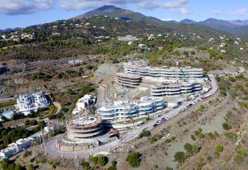 Vista desde la altura de 'The View Marbella'