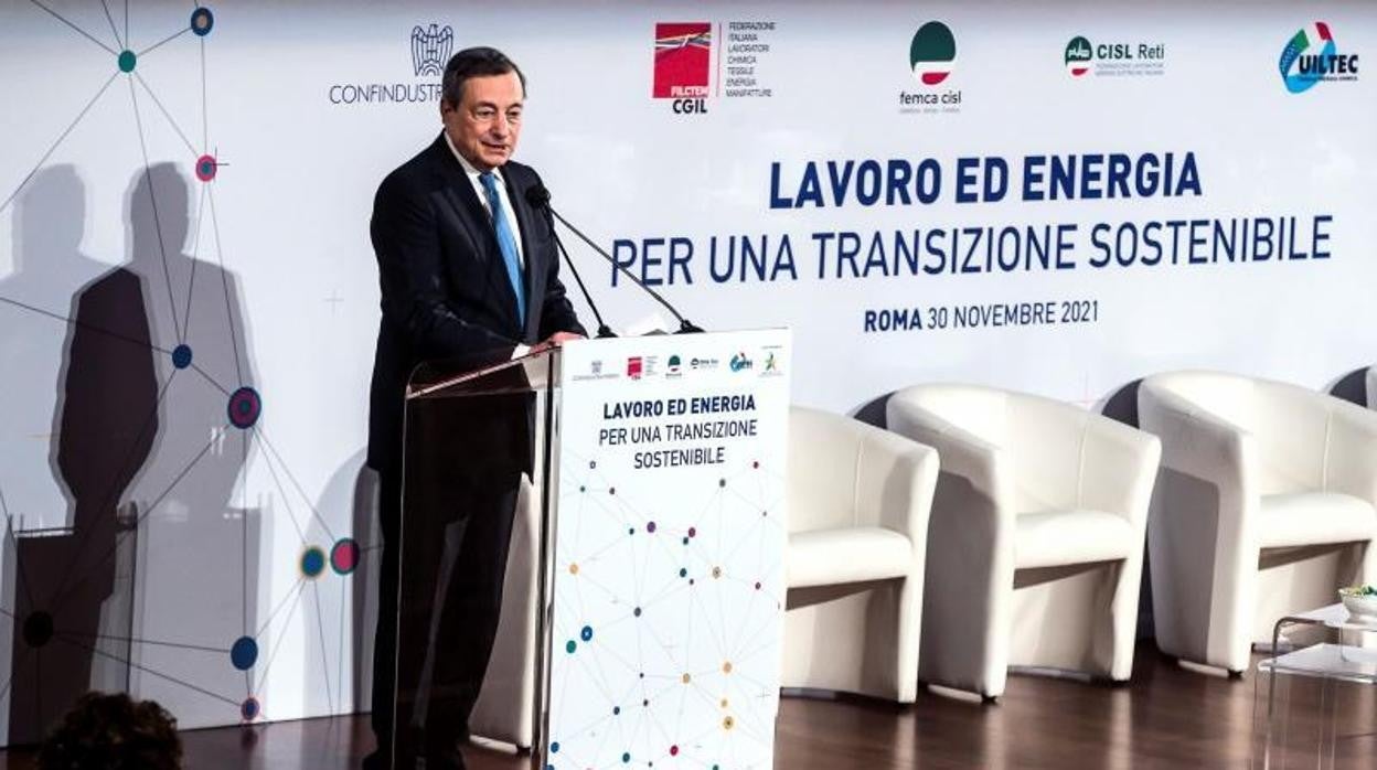 El primer ministro italiano, Mario Draghi