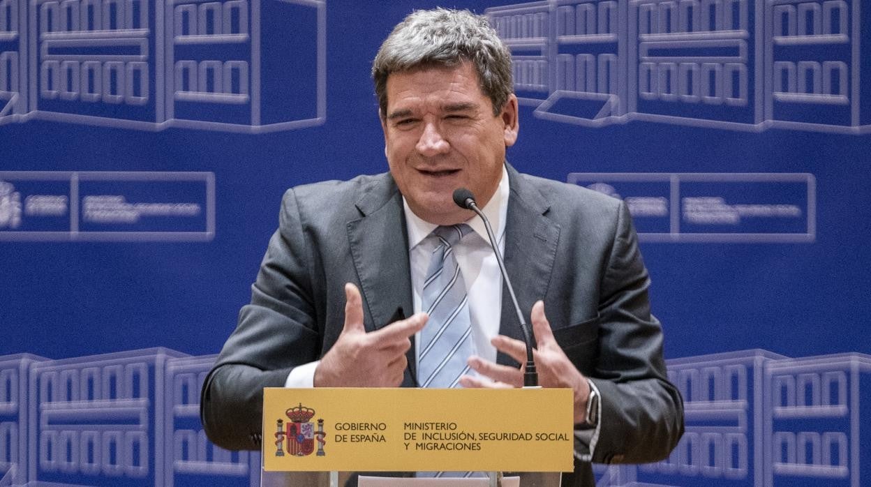 El ministro de Inclusión, Seguridad Social y Migraciones, José Luis Escrivá