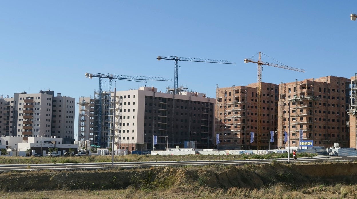 Urbas tiene un proyecto de viviendas para alquilar en el área de Entrenúcleos del barrio de Montequinto en Dos Hermanas, Sevilla