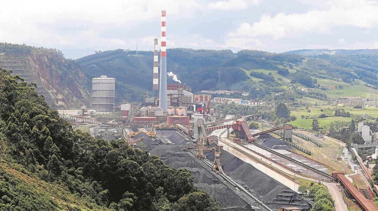 La portugesa EDP todavía continúa explotando la central que detenta en la localidad de Aboño (Asturias)