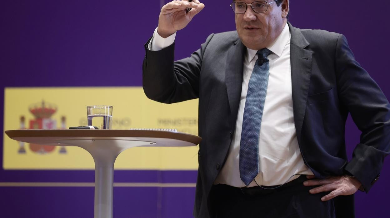 El ministro de Seguridad Social, José Luis Escrivá