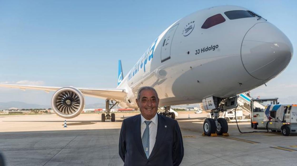 El fundador de Globalia y presidente de Air Europa, Juan José Hidalgo