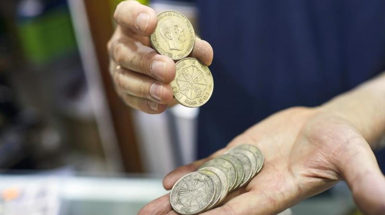 Las monedas falsas son muy similares a las de euro