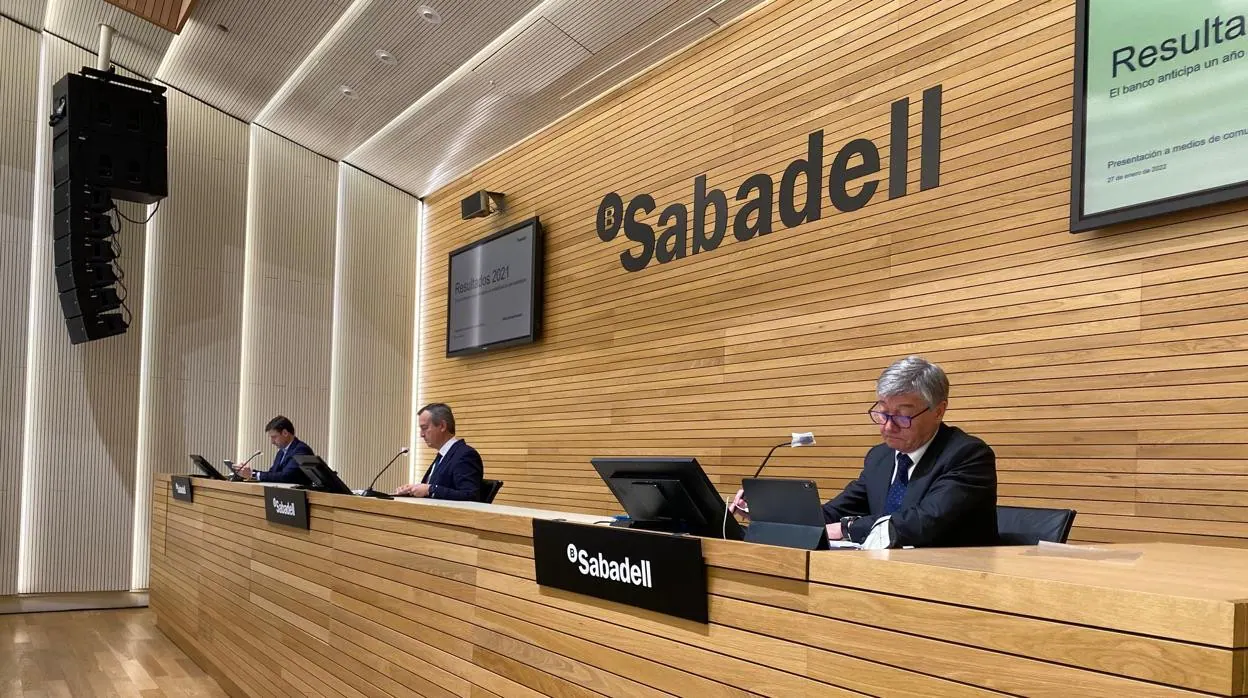 Presentación de los resultados anuales de Banco Sabadell