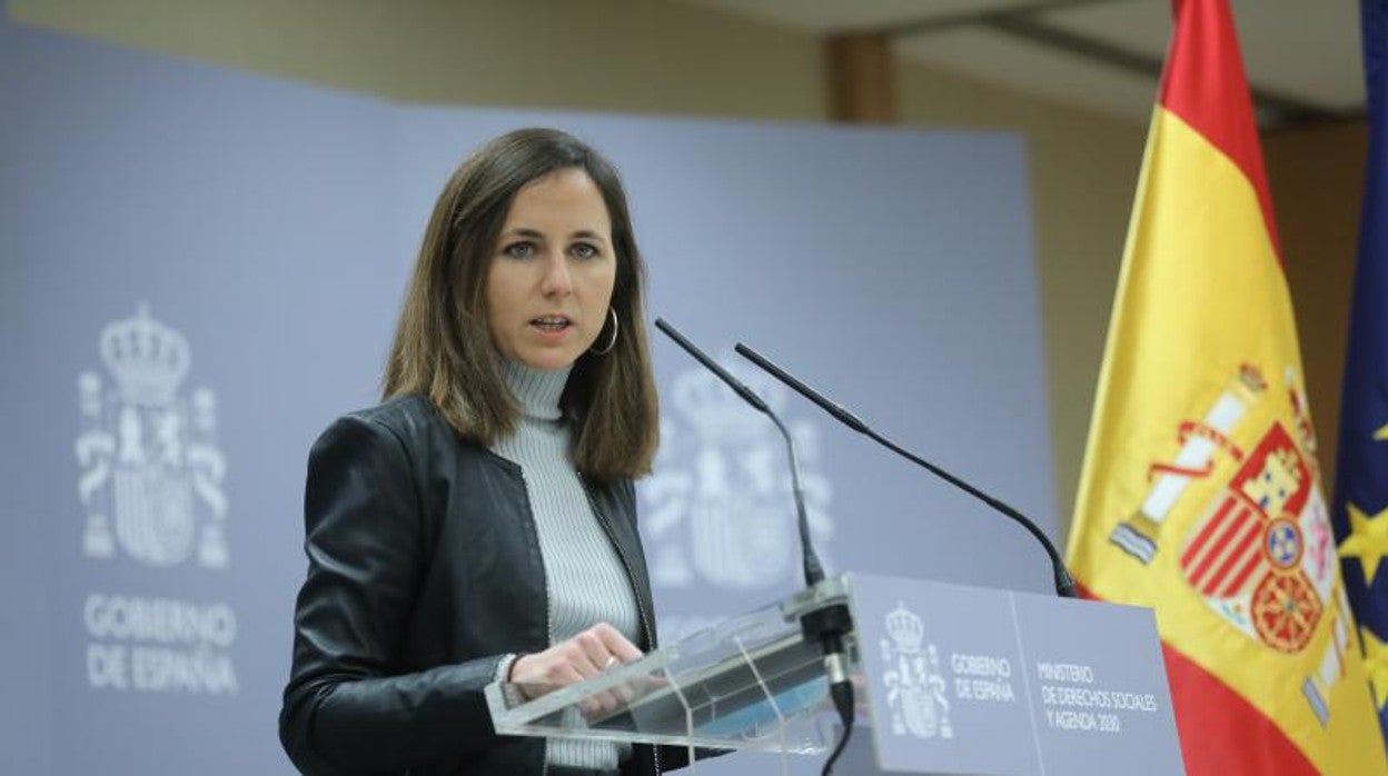 Ione Belarra, secretaria general de Unidas Podemos