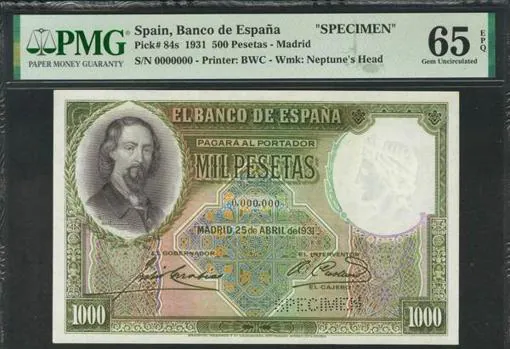 Billetes antiguos de que hoy valen más de 2.000 euros