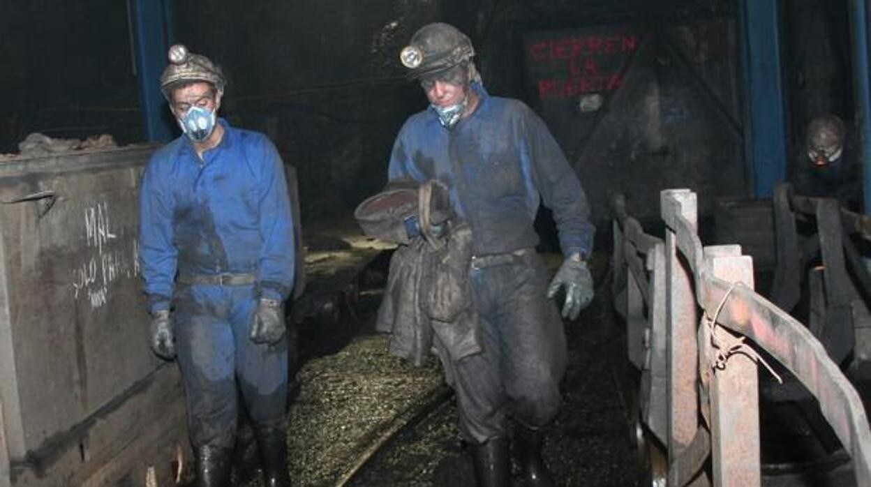 Los mineros son trabajadores que se pueden prejubilar